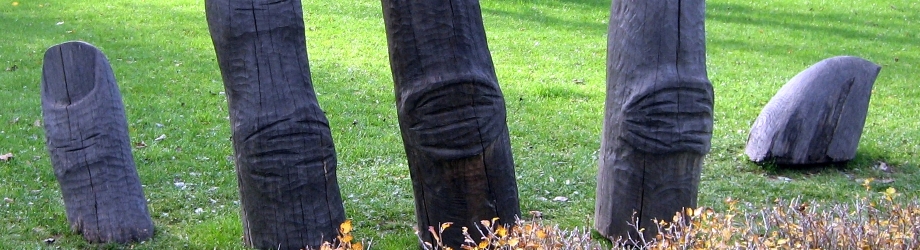 Skulptur an der Zinnowitzer Promenade