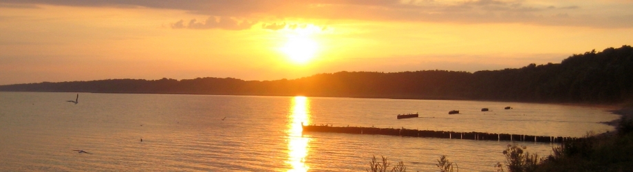 Sonnenuntergang Zinnowitz